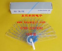 原装KOOCZ塑料塞尺 塑料塞规 塑料厚薄片00515-18