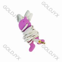 硅胶紫色绕线器
