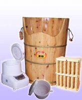 香柏木足浴桶|蒸汽足浴桶|家用足浴桶