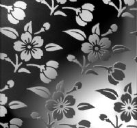 黑钛镜面不锈钢蚀刻花纹装饰彩色板